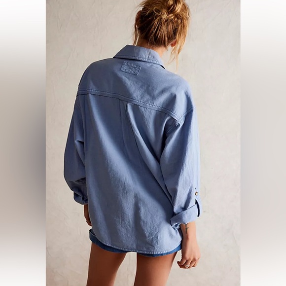 free people Made For The Sun Linen Blend Top - Picture 4 of 6